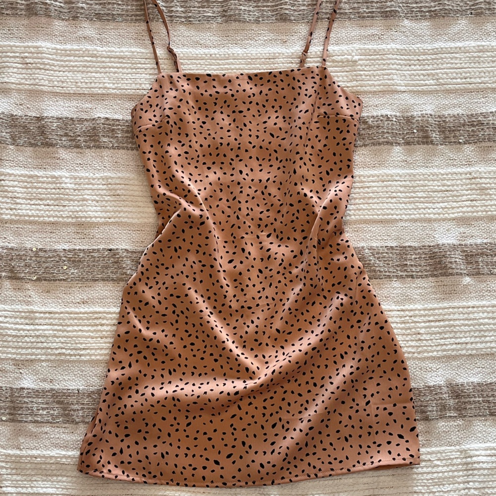 Garage pattern dress